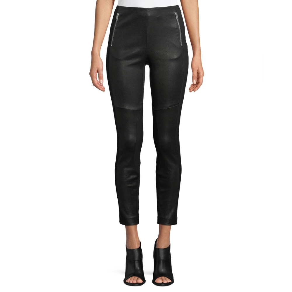 rag & bone New York Marissa Leather Skinny Pants Leggings